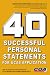 40 Successful Personal Statements: For UCAS Application
