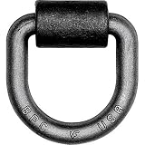 Buyers Heavy-Duty Forged D-Ring - 3/4in. Dia. w/ Weld-On Bracket