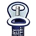 BUILT NY Original Designer Neoprene Wine/Water Bottle Tote 1-Bottle, Cheers Collection Cheery Blue (1B-CHE)