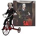 Saw Jigsaw Billy Puppe Puppet 30cm auf dem Dreirad Tricycle