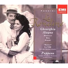 Puccini - La Rondine / Gheorghiu, Alagna, Matteuzzi, Mula, Rinaldi, Ciofi, Bacelli, Spence, LV, LSO, Pappano