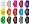 Madison New York Unisex-Armbanduhr Candy Time Analog Silikon blau U4167-06/2