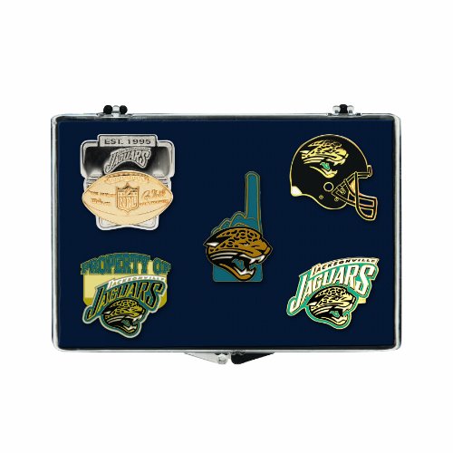 NFL Jacksonville Jaguars 5-Pin Collector Set