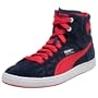 PUMA Men's First Round Repeat II Sneaker,New Navy/Azalea Pink,9.5 M