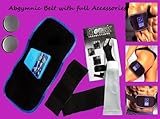ABGYMNIC ABS AB BELT MUSCLE TUMMY ARM TONER TONING EXERCISE FITNESS SAME DAY DISPATCHED 6 pcs set