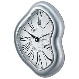 Distorted Oversized Contemporary Wall Clock : Target