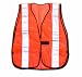 Stanley RST-60003 Safety Vest with Reflective Strips, Orange