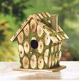Moss-Edged Birdhouse