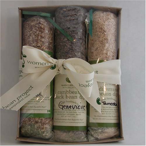 Ladies Bean Project Lovingly Handmade Three Bean Dip Bundle by Women