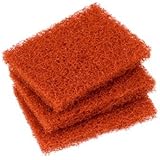 Scotch-Brite 746 Quick Clean Heavy Duty Griddle Pad, 5-1/4" Length x 4" Width x 0.8" Thick (Case of 15)