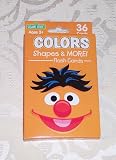 SESAME STREET FLASH CARDS - COLORS SHAPES & MORE! 36 cards NEW IN BOX!