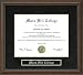 Mars Hill College (MHC) Diploma Frame