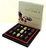 Chocolate Covered Dates ★ Gourmet Milk, White, & Dark Chocolate Medjool Stuffed with Premium Roasted Almonds ★ Petit Gourmet Arabian Sweets ★ Assorted Dessert Gift Box