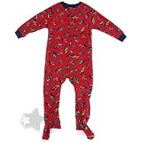 Race Car Footed Sleeper Pajamas for Toddlers and Boys
