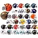 NFL Football Mini Helmets "Pencil Toppers" Capsule Toys Set of 32 Vending