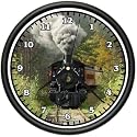 TRAIN ~Wall Clock~ track railroad locamotive model rr