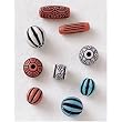 Antique Mix X11 Style Beads, Approx 48 Pc/pkg
