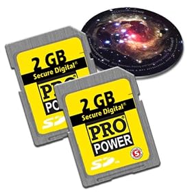 Accessory Power 2 PACK of 2 GB 2048 MB Secure Digital SD Card Use w  Digital Cameras ,... by Accessory Power