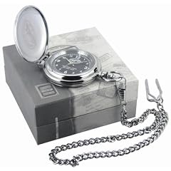SPIRIT OF ST. LOUIS Edelstahl Taschenuhr