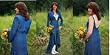 Exclusive Denim Wedding Dress with Bolero Jacket
