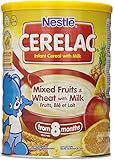 Nestle Cerelac Infant Cereal, Mixed Fruits & Wheat with Milk 1kg (35.27oz)