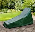 Schutzh&uuml;lle / Abdeckhaube f&uuml;r Garten - Liege 185 x 64 x 75 cm gr&uuml;n