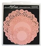EuroQuest Imports Deco Lace Round Assorted Doilies, Set of 36