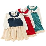 Lily ivory(リリー アイボリー) ワンピース (80～130cm) キムラタンの子供服 (71138x71438-163) グリーン 95