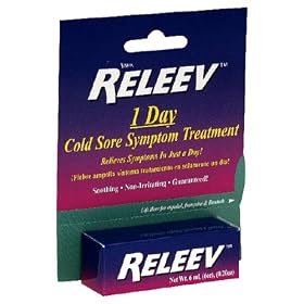 Releev 1-day Cold Sore Symptom Treatment, 0.2-Ounce Tubes by Releev