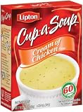 Lipton Cup-a-Soup Cream Of Chicken Flavor 2.4 oz (Pack of 12)