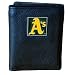 Oakland Athletics Genuine Leather Tri-fold Wallet