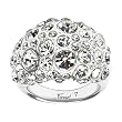 Fossil Silver Pave Dome
