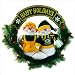 NFL Animated Musical Wreath with 2 Plush Snowmen Team: Green Bay Packers