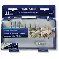 Dremel 689-01 11-Piece Rotary Tool Carving and Engraving Kit