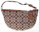COACH Soho Signature Hobo Satchel Handbag Purse Khaki