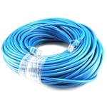 50FT Gold Plated Blue Premium Ethernet LAN Network Cable CAT5e Male to Male Connectors $4.99