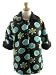 Corky And Company Girls Winter Coat Brown and Turquoise Polka Daisy Dot Sweet Pea