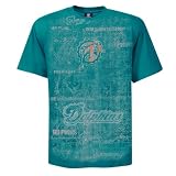 Miami Dolphins Tailgate Party II Short Sleeve Shirt, Large