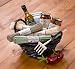 Gourmet Food : Classic Pasta Gift Basket with Gourmet Sauces, Olive Oil, Italian Cookies, Pasta Fork