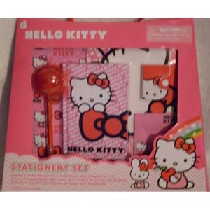  Hello Kitty Stationery Set - 6pcs (Hello kitty Journal Kit)