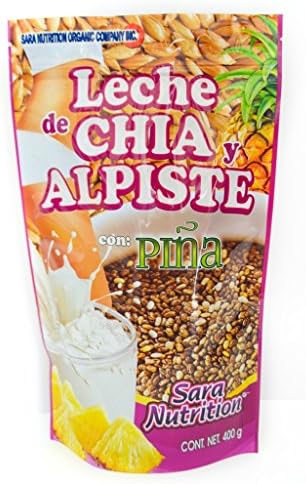 Leche De Alpiste Con Piña Dietche De Alpiste with Chia/ Canary Seed with Pineapple 400 G