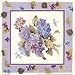 Mixed Color Hydrangeas Beautiful MUSEUM WRAP CANVAS Print with Added BRUSHSTROKES Karen Avery 12x12
