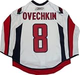 Washington Capitals Alexander Ovechkin Reebok Edge White Jersey Authentic