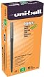 uni-ball Stick Micro Point Roller Ball Pens, 12 Green Ink Pens(60154)