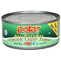 Polar Chunk Light Tuna in Water, 6-Ounce Cans (Pack of 48)