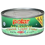 Polar Chunk Light Tuna in Water, 6-Ounce Cans (Pack of 48)