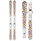 Roxy Girl Wonder Kids Skis with Int Girl Bindings