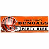 NFL Cincinnati Bengals 2-by-6 Vinyl Banner