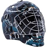 Franklin Sports San Jose Sharks NHL Team SX Comp GFM 100 Youth Goalie Mask