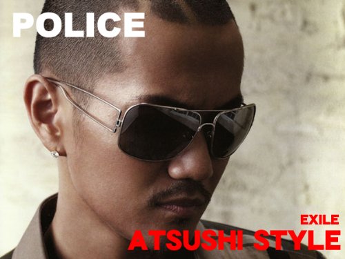 【EXILE ATUSHI特集】POLICE（ポリス）サングラス　S8316-579　シャイニーバラジウム×スモークフラッシュミラー　S8316-579